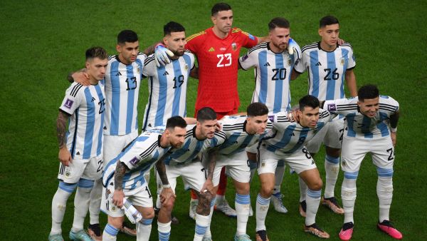 منتخب الأرجنتين (المصدر: أ ف ب)