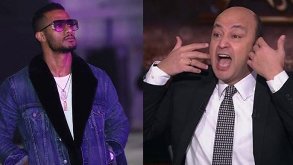 محمد رمضان و الاعلامي عمرو أديب
