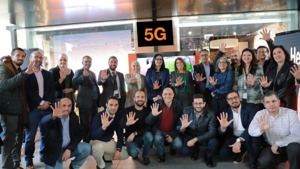 During the event Orange Abdali Shop offers Jordan’s first 5G pilot experience