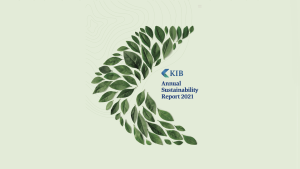 The report further emphasizes the role KIB plays as a leading national financial institution, an Islamic bank KIB Publishes Its First Annual Sustainability Report