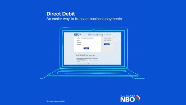 Corporate clients can seamlessly apply for the new ‘Online Direct Debit’ service through NBO’s Corporate Internet Banking (CIB) platform. NBO Elevates Digital Corporate Banking Experience With ‘Online Direct Debit’ Service