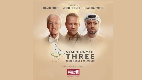 Abu Dhabi Festival to Host World Premiere of “Symphony of Three:  Peace, Love, Tolerance” by Emirati Composer Ihab Darwish on December 30th