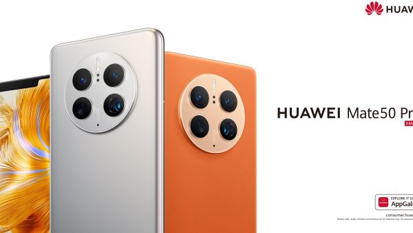 هاتف HUAWEI Mate50 Pro الذكي يجمع بين التصميم الأنيق والمزايا الاستثنائية