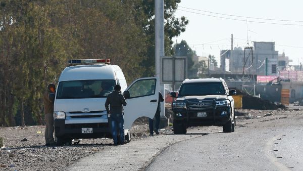 إحتجاجات في الأردن على ارتفاع أسعار المحروقات (أ ف ب)