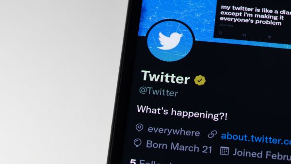 Twitter account verification 