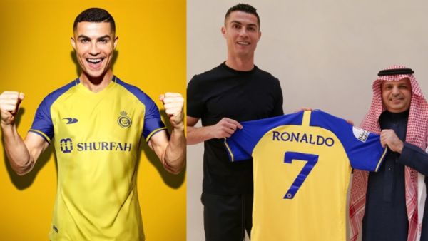 رونالدو نجم النصر الجديد (المصدر: حساب النصر الرسمي على تويتر)