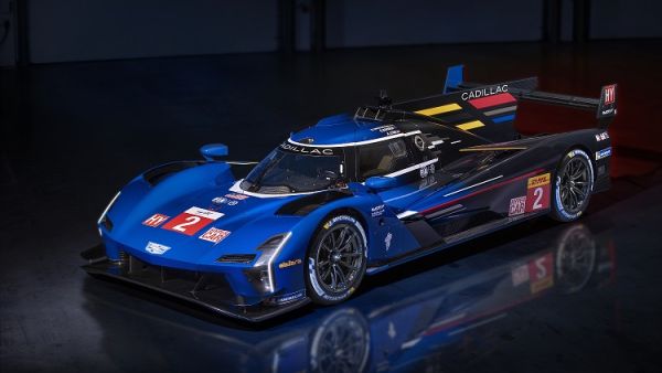 The V-LMDh is powered by Cadillac’s all-new LMC55R 5.5L DOHC V-8 that’s paired with the LMDh common hybrid system. Cadillac Reveals Liveries for V-LMDh Race Cars