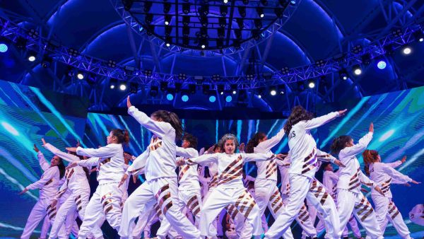 During the event World famous dance crew V-Unbeatable flip, flick and fly into Global Village to re-define gravity this January