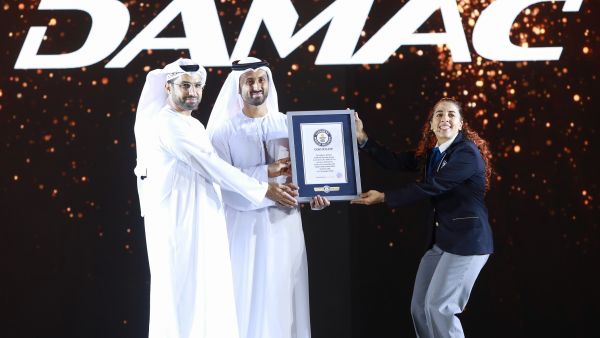DAMAC Group in association with Skydive Dubai breaks Guinness record for highest altitude skydiving fireworks display