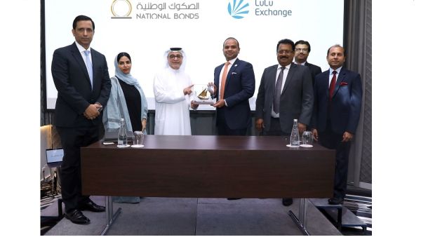 During the event National Bonds, Lulu Exchange Sign Strategic Agreement to Boost Savings Culture in UAE
