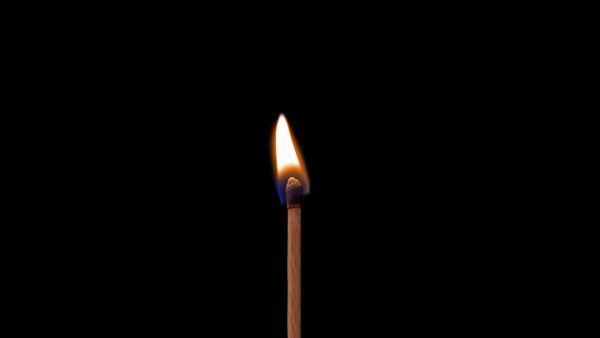 The flame 