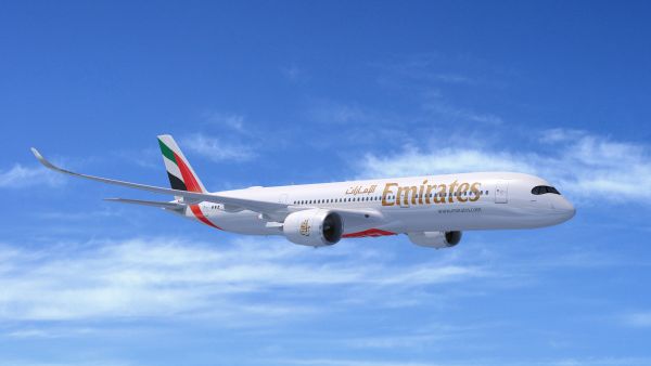 سوف تصبح طائرة الإيرباص A350 الأولى ضمن أسطول طيران الإمارات التي تستفيد من شبكة الأقمار الاصطناعية "غلوبال إكسبرس Global Xpress " التابعة لشركة إنمارسات طيران الإمارات تجهز 50 طائرة A350 جديدة بالنطاق العريض عالي السرعة