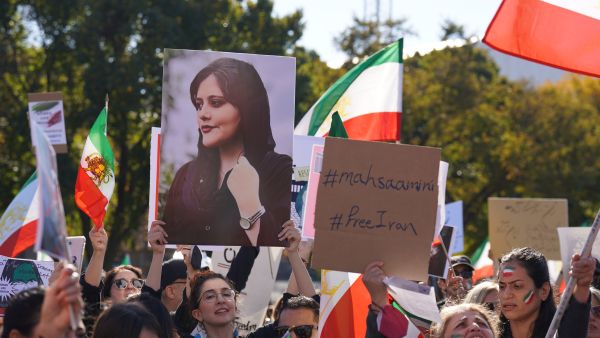 Public protests in Iran on the background of the killing of Mahsa Amini
