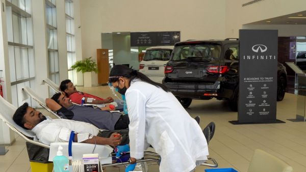 INFINITI of Arabian Automobiles Partners with Dubai Health Authority for Annual Blood Donation Drive