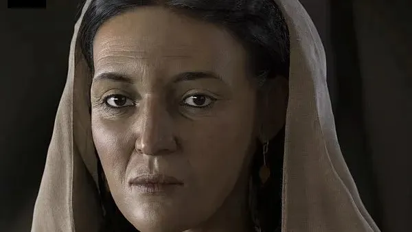 ملامح وجه حنات السعودية النبطية في منطقة العلا في السعودية