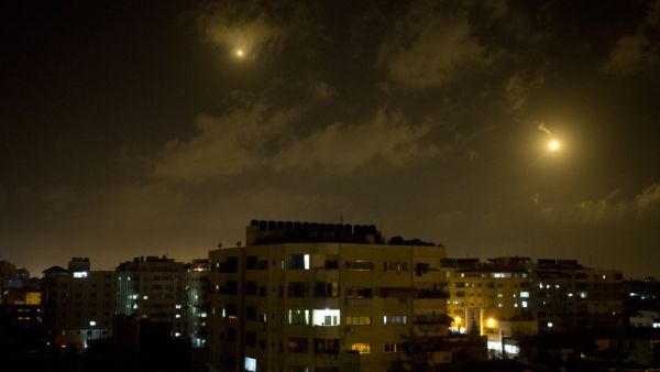 Israeli bombs Gaza sites 