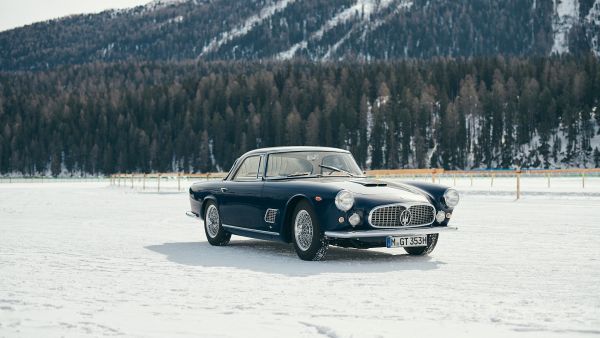 Maserati Is Back at the I.C.E. In St. Moritz With Its Glowing Trident