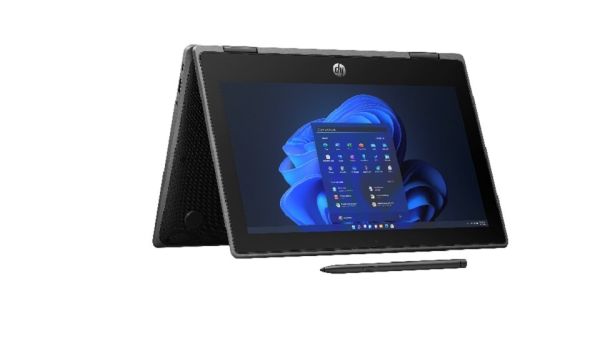 The HP Pro x360 Fortis 11-inch G11 Notebook includes Intel® Processor N100 and N200 CPUs and Intel® Wi-Fi™ 6E WLAN module supporting MU-MIMO. New HP Fortis PCs Power Business & Education in a Digital World