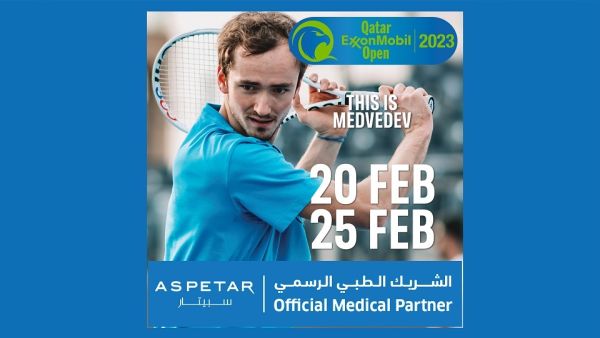 Aspetar To Continue Providing Exclusive Sports Medicine Services To Top Tennis Players