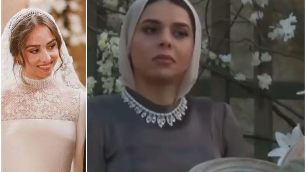 آية السيسي في حفل زفاف الأميرة إيمان