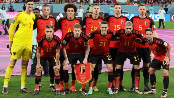 منتخب بلجيكا (المصدر: أ ف ب)
