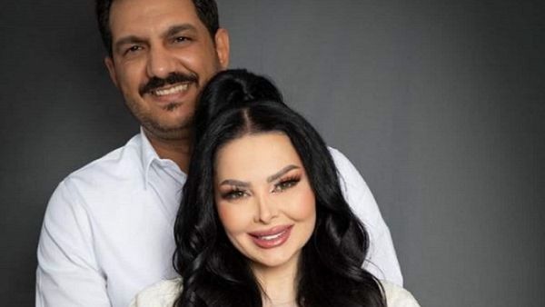 ديانا كرزون و زوجها الإعلامي الأردني معاذ العمري