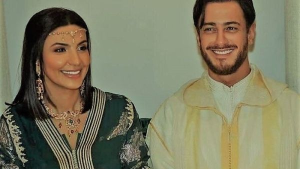 غيثة العلاكي و الفنان المغربي سعد لمجرد