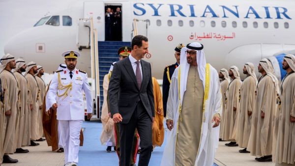 الاسد زار الامارات للمرة الثانية 