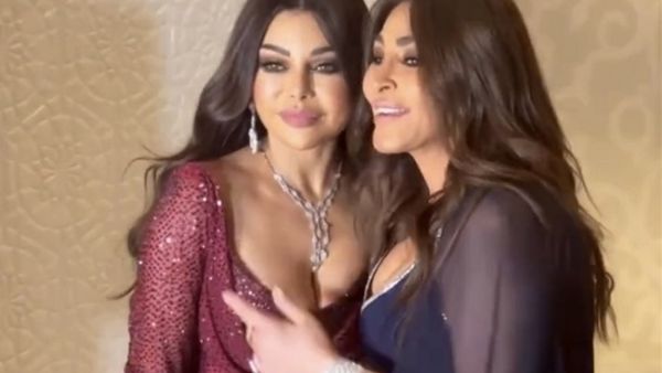 النجمة إليسا و النجمة هيفاء وهبي