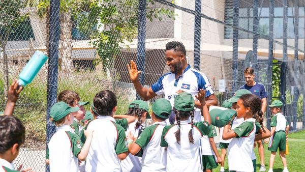 John Obi Mikel is back on the football pitch to Inspire the Next Generation of UAE residents