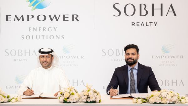 During the event Empower signs agreement with Sobha Realty to provide 17,000 RT district cooling services to Sobha Hartland development