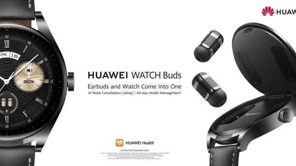 Earbuds and Watch Come into One: HUAWEI WATCH Buds launched in Oman