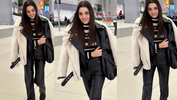 Hande Erçel holds hands with her boyfriend