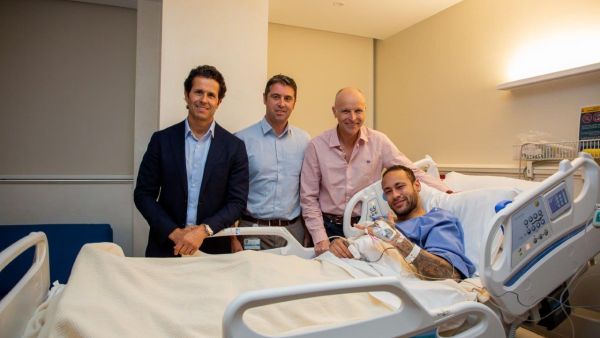 Neymar underwent successful surgery at Aspetar In Doha