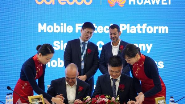 Ooredoo Signs Fintech Service Agreement with Huawei at MWC 2023 to Explore Promising New Business Together