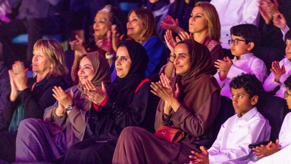 her excellency sheikha Hind attends opening night of QF’s showtime!
