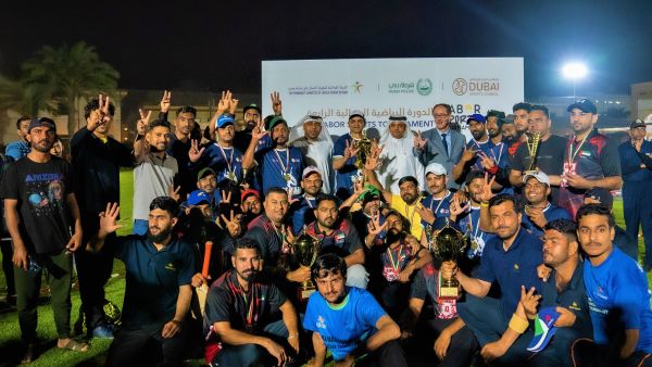 ENOC wins Title of the Cricket Competition of the 4th Labor Sports Tournament
