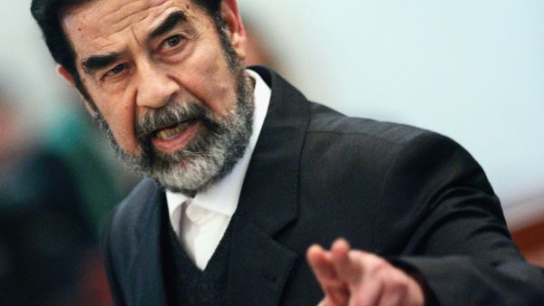 الرئيس العراقي الراحل، صدام حسين