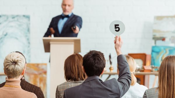 Art auction boom