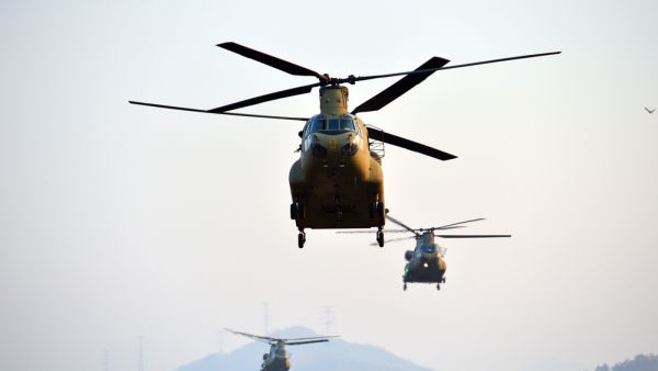 military helicopters