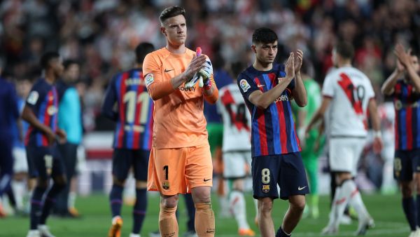 برشلونة يسقط أمام رايو (المصدر: أ ف ب)