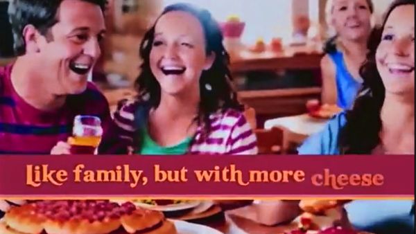 AI-generated pizza ad 