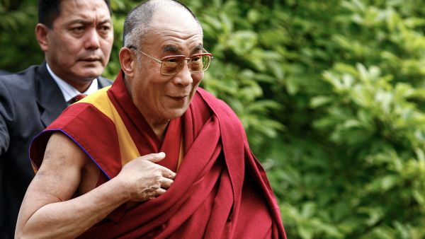 The Dalai Lama during a visit in London