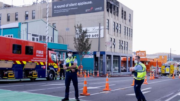 fire in wellington hostel