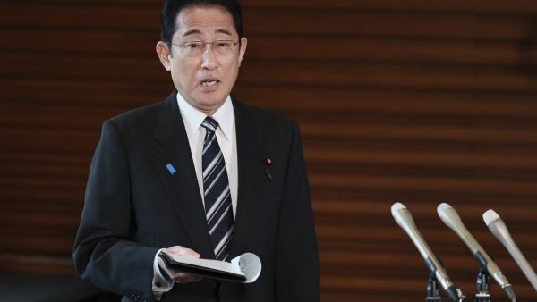 Japan's Prime Minister Fumio Kishida