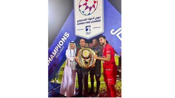 Arabian Automobiles Celebrates Shabab Al Ahli Club's Crowning as Champions of the 2023 Adnoc UAE Pro League