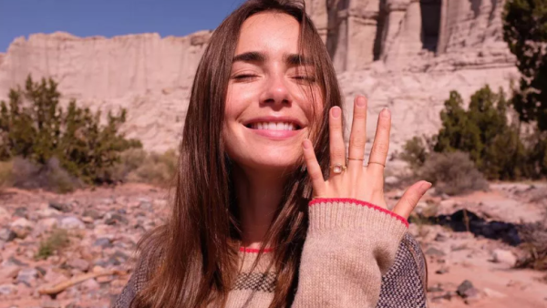 Lily Collin's engagement ring gets stolen