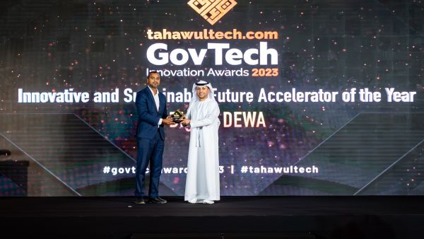 Digital DEWA Wins GovTech Innovation Award for Innovative and Sustainable Future Accelerator of the Year