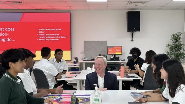 During the event Al Futtaim Education Foundation, ODE Systems Organise Workshop to Empower Future Industry Leaders