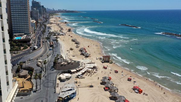 شاطىء مدينة تل أبيب